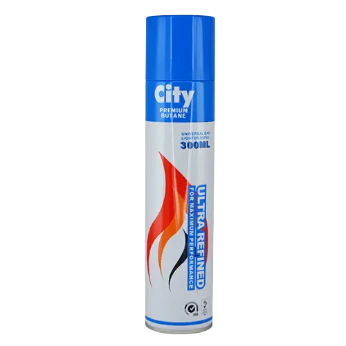 300ML Bulk City Butane Refill - 12 Pieces Per Retail Ready Display 17031 NOVELTY INC