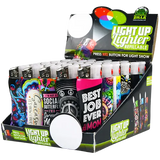 Light-Up Curve Lighter - 30 Pieces Per Retail Ready Display 20735 SMOKEZILLA