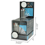 Metal Grinder Lighter Case with Tools- 6 Pieces Per Retail Ready Display 23076 SMOKEZILLA