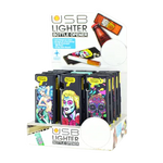 USB Coil Lighter Bottle Opener - 12 Pieces Per Retail Ready Display 21651 NOVELTY INC