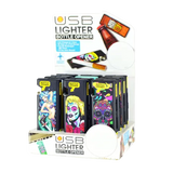 USB Coil Lighter Bottle Opener - 12 Pieces Per Retail Ready Display 21651 NOVELTY INC