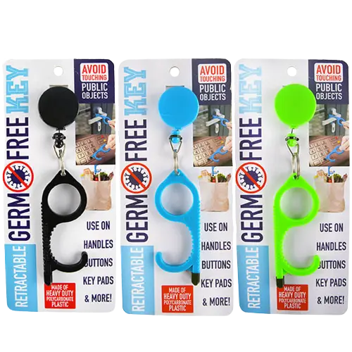 Germ Free Key 18 Pieces Per Retail Ready Display 21696 NOVELTY INC
