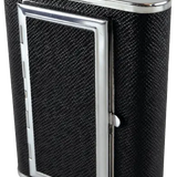 8 oz Stainless-Steel Flask with Cigarette Case - 6 Pieces Per Retail Ready Display 21768 ROUGHNECK