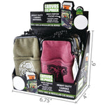 Canvas Cigarette Pouch - 8 Pieces Per Retail Ready Display 21898 SMOKEZILLA