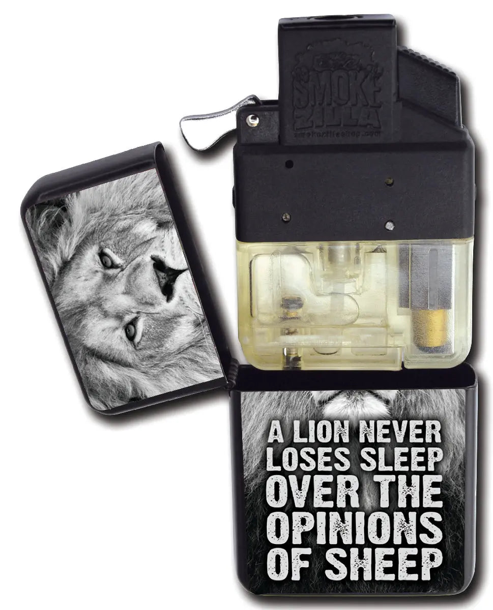 Animal Flip Top Torch Lighter - 12 Pieces Per Retail Ready Display 21914 SMOKEZILLA