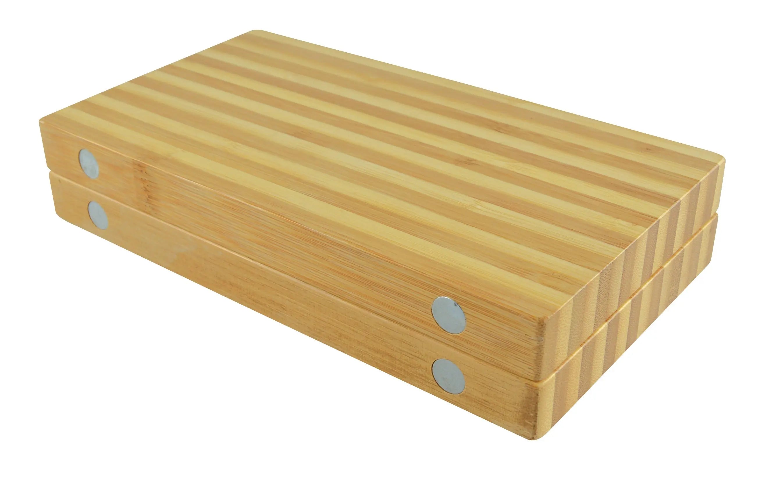 Bamboo Magnetic Roll Tray Smoker Station - 4 Pieces Per Retail Ready Display 21917 SMOKEZILLA