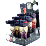 Colored Butane XXL Skull Torch Lighter - 12 Pieces Per Retail Ready Display 21923 SMOKEZILLA