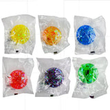 Squish and Squeeze Tinsel Water Ball Toy - 12 Pieces Per Retail Ready Display 22043