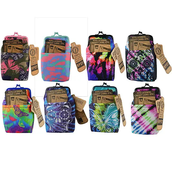 rPET Cigarette Pouch with Pocket - 8 Pieces Per Retail Ready Display 22116 SMOKEZILLA