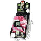 Canvas Cigarette Pouch with Camo Design - 6 Pieces Per Retail Ready Display 22117 SMOKEZILLA