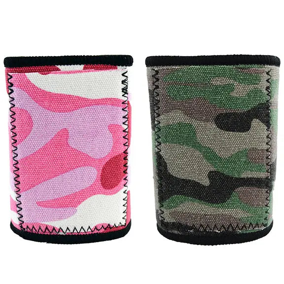 Neoprene Can and Bottle Cooler with Card Pocket - 6 Pieces Per Retail Ready 22124 POLAR GEAR