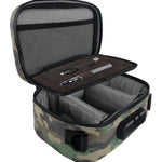 Smell Proof Canvas Lock Bag with Tool Organizer - 4 Pieces Per Retail Ready Display 22152 SMOKEZILLA