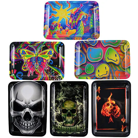 Metal Roll Tray - 6 Pieces Per Retail Ready Display 22347 SMOKEZILLA