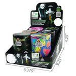 Full Print Butt Bucket Ashtray with LED Light - 6 Per Retail Ready Display 22355 SMOKEZILLA