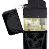 Matte Black Flip Torch Lighter - 12 Pieces Per Retail Ready Display 22381 SMOKEZILLA