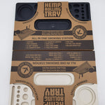 Hemp Made Extra Large Smoking Station Roll Tray - 6 Per Retail Ready Display 22427 SMOKEZILLA