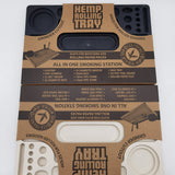 Hemp Made Extra Large Smoking Station Roll Tray - 6 Per Retail Ready Display 22427 SMOKEZILLA