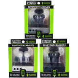 Wireless Sport Earbuds - 3 Pieces Per Pack 22456 GADGET GEAR
