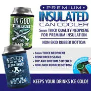 Neoprene Can and Bottle Cooler - 12 Pieces Per Retail Ready Display 25200 POLAR GEAR