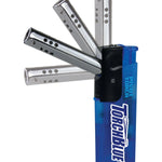 Pivot Head Torch Lighter - 25 Pieces Per Retail Ready Display 22485 TORCH BLUE