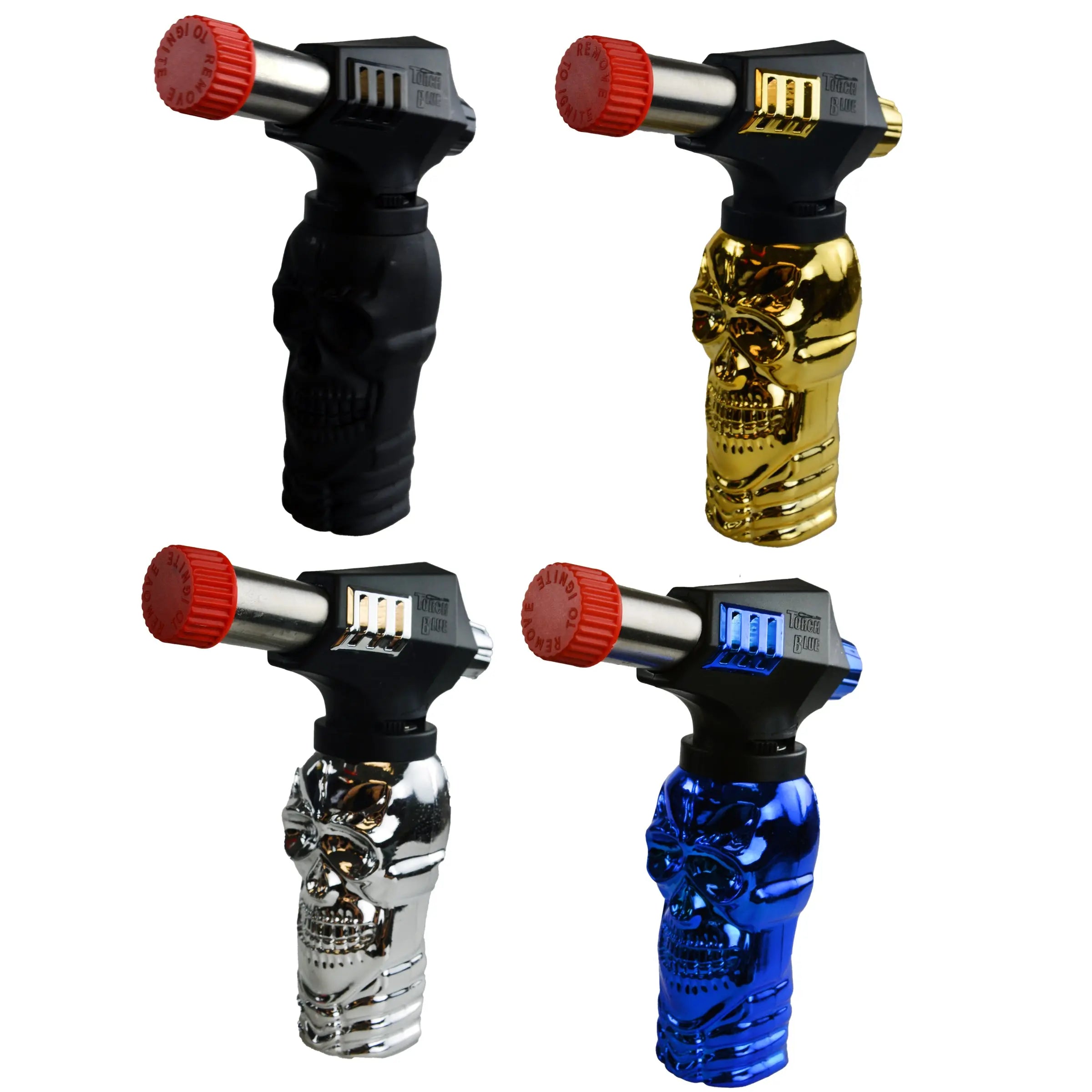Magnum XXL Skull Torch Lighter - 6 Pieces Per Retail Ready Display 22593 SMOKEZILLA