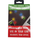 Christmas Light 10FT Sync and Charge Cable - 12 Pieces Per Pack 22667 NOVELTY INC