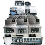 Silicone Ring Assortment - 12 Pieces Per Retail Ready Display 22803 ROUGHNECK