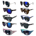 Sunglasses Sport Rayz Assortment Floor Display - 48 Pieces Per Retail Ready Display 88272 DRIVER'S EDGE