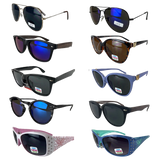Sunglasses Sport Rayz Assortment Floor Display - 48 Pieces Per Retail Ready Display 88272 DRIVER'S EDGE