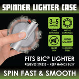 Metal Spinner Lighter Case - 12 Pieces Per Retail Ready Display 23059 SMOKEZILLA