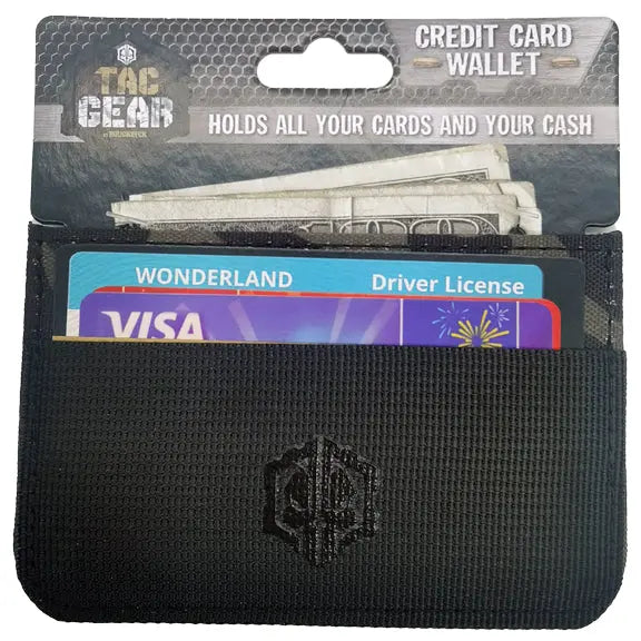 Ultra-Thin Canvas Wallet - 6 Pieces Per Retail Ready Display 23198 TAC GEAR