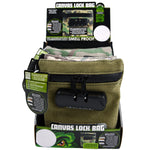 Smell Proof Canvas Locking Storage Bag - 6 Pieces Per Retail Ready Display 23221 SMOKEZILLA