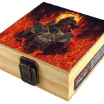 Wood Storage Box with Metal Latch - 6 Pieces Per Retail Ready Display 23224 SMOKEZILLA