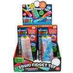 Fidget Pop Sensory Squid Toy - 24 Pieces Per Retail Ready Display 23264 KIPP BROTHERS