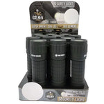 LED Flashlight with Soft Touch Coating - 12 Pieces Per Retail Ready Display 23289 TAC GEAR