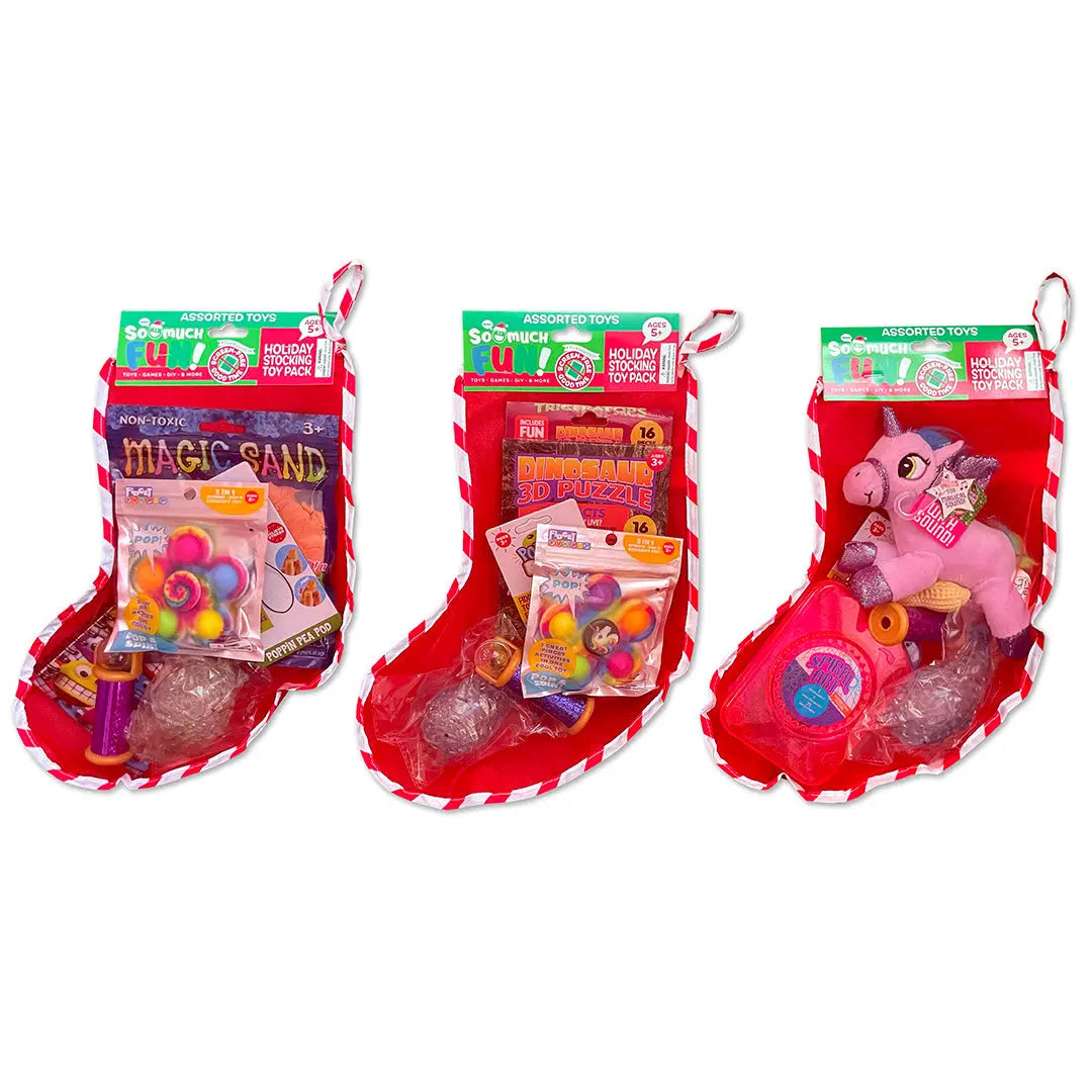 Christmas Mystery Stocking Toy Pack - 6 Pieces Per Pack 23471 KIPP BROTHERS