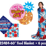 Blanket Plush Floor Display Assortment Floor Display - 36 Pieces Per Retail Ready Display 88399 KIPP BROTHERS