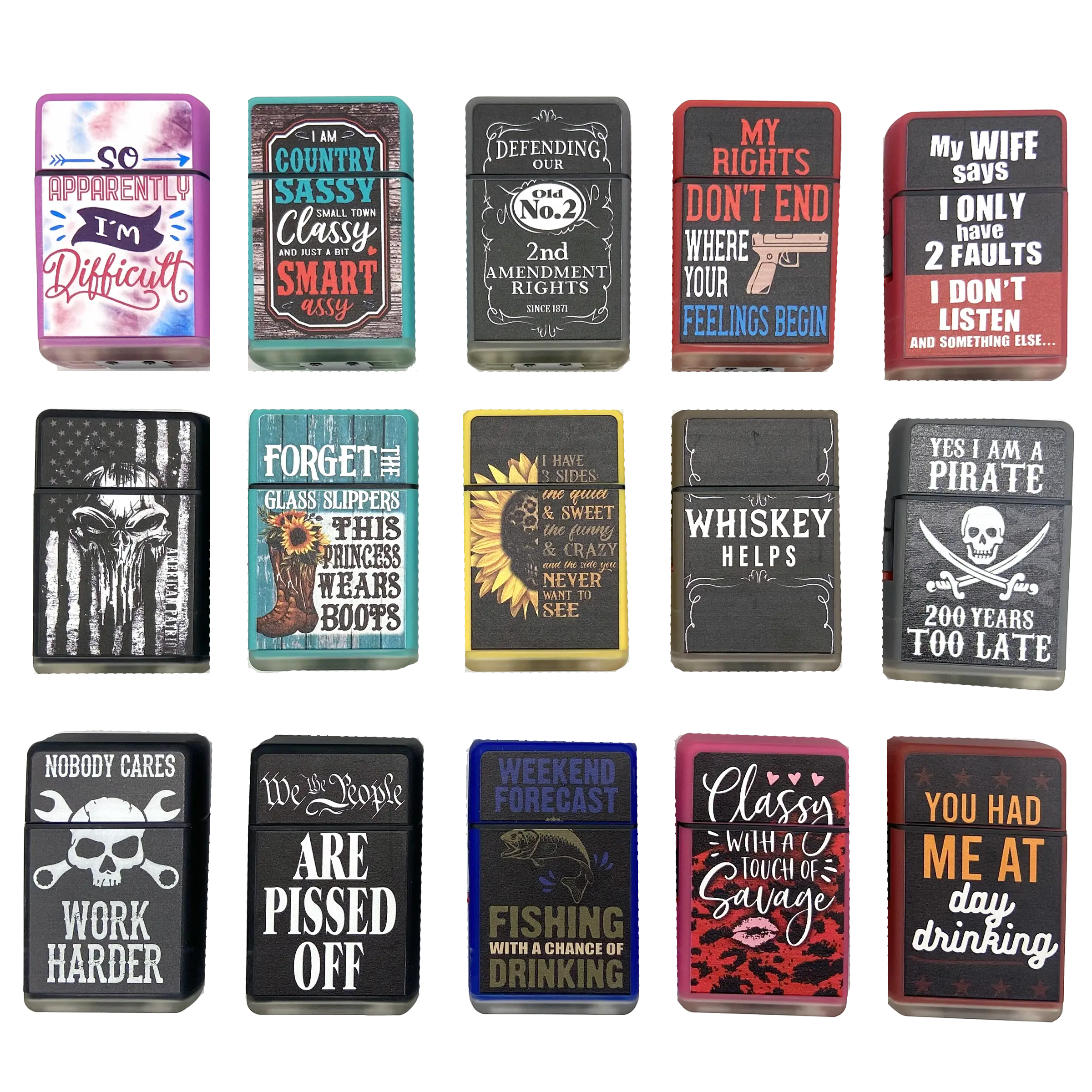 Big Bubba Dual Torch Lighter with Money Clip - 15 Pieces Per Retail Ready Display 23487 SMOKEZILLA