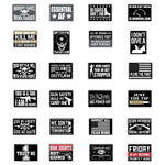 Patriotic Enamel Tac Gear Pin - 24 Pieces Per Retail Ready Display 23502 TAC GEAR
