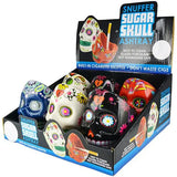 3D Ceramic Skull Snuffer Ashtray - 6 Pieces Per Retail Ready Display 23535 SMOKEZILLA