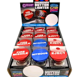 Electric Coil Button Lighter - 12 Pieces Per Retail Ready Display 23577 CAR VIBEZ