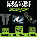 Phone Mount with Vent Clip - 3 Pieces Per Pack 23627 GADGET GEAR