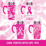 Breast Cancer Awareness Pink Assortment Floor Display - 84 Pieces Per Retail Ready Display 88474 NOVELTY INC