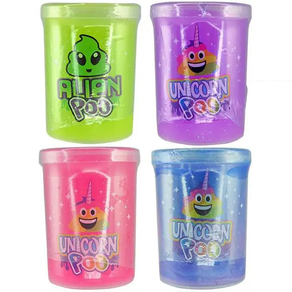 Alien Unicorn Poo Slime - 12 Pieces Per Retail Ready Display 24731 KIPP BROTHERS