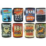 Neoprene Can Cooler and Bottle Suit Grill Assortment - 11 Pieces Per Retail Ready Display 88215 POLAR GEAR