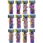 Metal Rainbow Mystic Lighter Case with Bottle Opener- 12 Pieces Per Retail Ready Display 24829 SMOKEZILLA