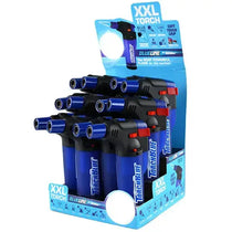 Torch Tower – 3 Tier Countertop Assortment - 49 Pieces Per Retail Ready Display 88670 TORCH BLUE