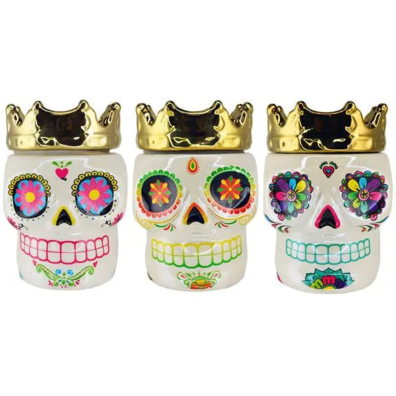 Sugar Skull Stash Ashtrays