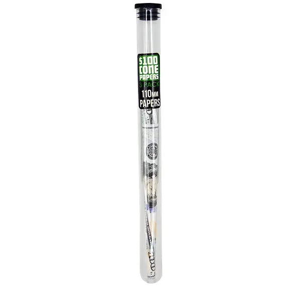 100 Dollar Bill Paper Roll Cones - 24 Pieces Per Retail Ready Display 25025 SMOKEZILLA