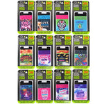 Phone Wallet Dual Pocket Spandex - 12 Pieces Per Retail Ready Display 25469 GADGET GEAR